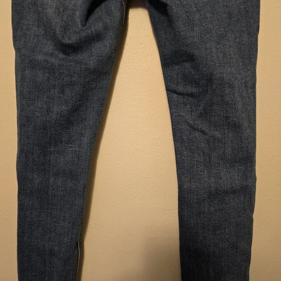 WAX JEAN BUTT I LOVE YOU Distressed Skinny Denim Jeans Light Wash Fade Size 7/28 - Picture 16 of 17